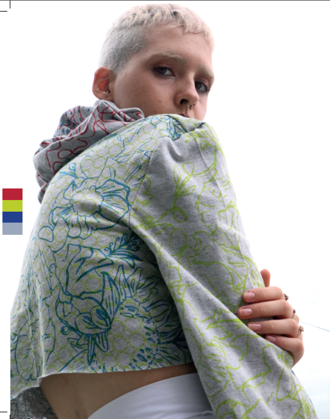 Sudadera Geometría Floral
