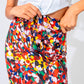Falda Gracia de Liz Campos, falda lápiz convertible estampada – vista 5