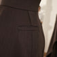 Pantalón Elytra de Liz Campos, pantalón sastre amplio con pliegues – vista 12