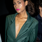 Vestido Mantidae de Liz Campos, vestido blazer verde de sastrería – vista 5