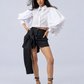 Falda-Saco Dualidad de Liz Campos: conjunto sastre transformable