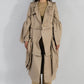 Abrigo Chrysalis de Liz Campos, gabardina transformable – vista 5