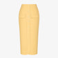 Falda-Saco Evolutiva de Liz Campos, conjunto sastre amarillo – vista 4