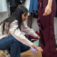 Pantalón Vinea de Liz Campos, pantalón sastre color vino – vista 3