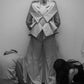 Saco Caelus de Liz Campos, saco sastre azul cielo peplum – vista 10