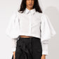 Camisa Presencia de Liz Campos, camisa blanca convertible – vista 7