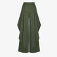 Pantalón Axis de Liz Campos, pantalón sastre verde con pliegues – vista 2