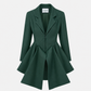 Vestido Mantidae de Liz Campos, vestido blazer verde de sastrería – vista 2