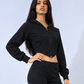 Sudadera Refugio de Liz Campos, sudadera con capucha corte corset – vista 3