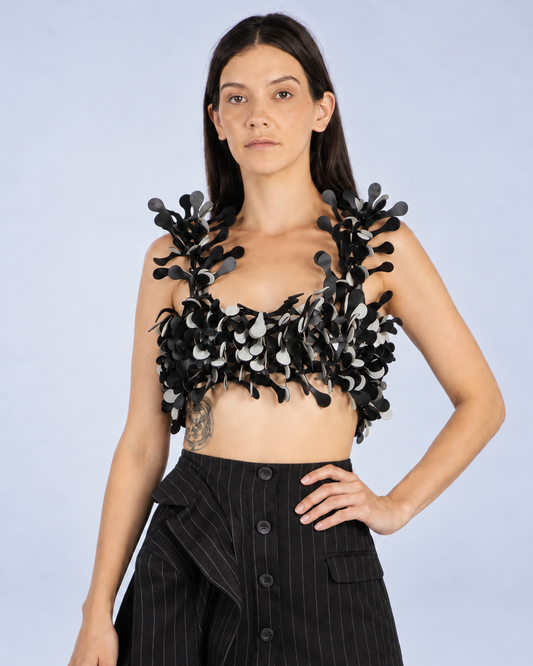 Top Eudamonia de Liz Campos: top modular reconfigurable
